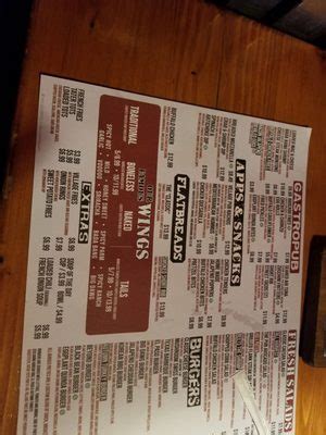 the village pub sewell menu|Menu .
